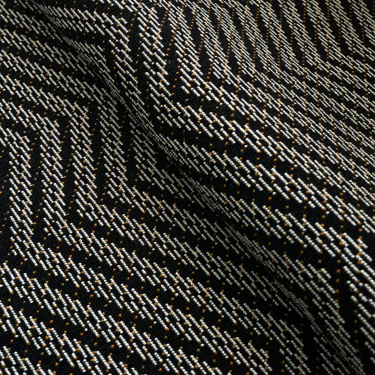 SPARRE ÉPINGLÉ Fabric – CARBON | Schumacher | Wallpaper Twin SPARRE ÉPINGLÉ fabric CARBON color by Schumacher