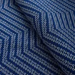 SPARRE ÉPINGLÉ fabric COBALT color by Schumacher