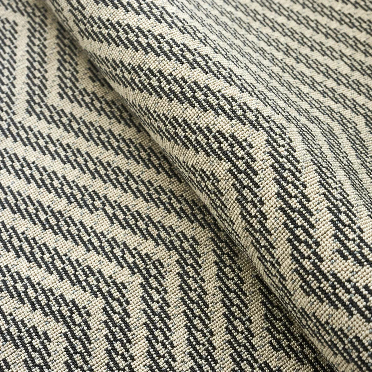 SPARRE ÉPINGLÉ fabric IVORY color by Schumacher