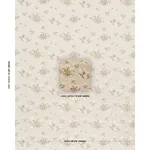 SPITALFIELDS BOUQUET fabric ALABASTER color by Schumacher