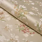 SPITALFIELDS BOUQUET fabric ALABASTER color by Schumacher