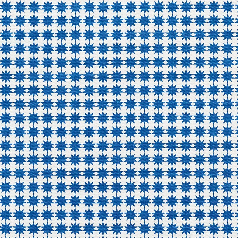 STELLA fabric BLUE color by Schumacher