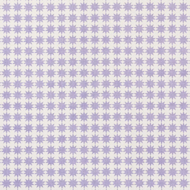 STELLA fabric LILAC color by Schumacher