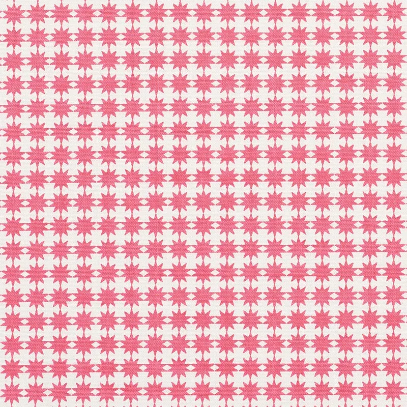 STELLA fabric PINK color by Schumacher