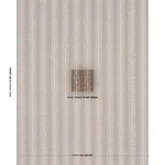 STELLA STRIPE Fabric – BROWN | Schumacher | Wallpaper Twins STELLA STRIPE fabric BROWN color by Schumacher