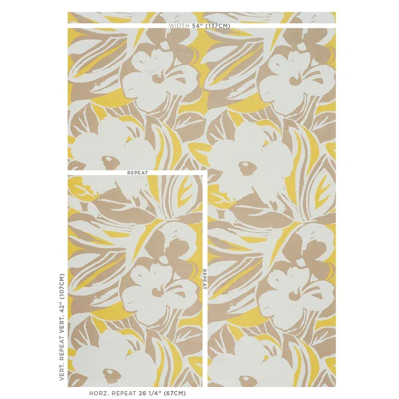 STEVIE Fabric – NEUTRAL | Schumacher | Wallpaper Twins STEVIE fabric NEUTRAL color by Schumacher