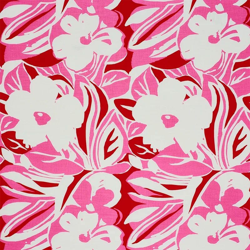 STEVIE fabric PINK color by Schumacher