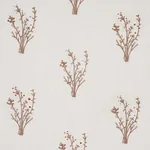 Stora Embroidery Fabric – IVORY | Schumacher | Wallpaper Twi Stora Embroidery fabric IVORY color by Schumacher