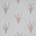 Stora Embroidery fabric MINERAL color by Schumacher