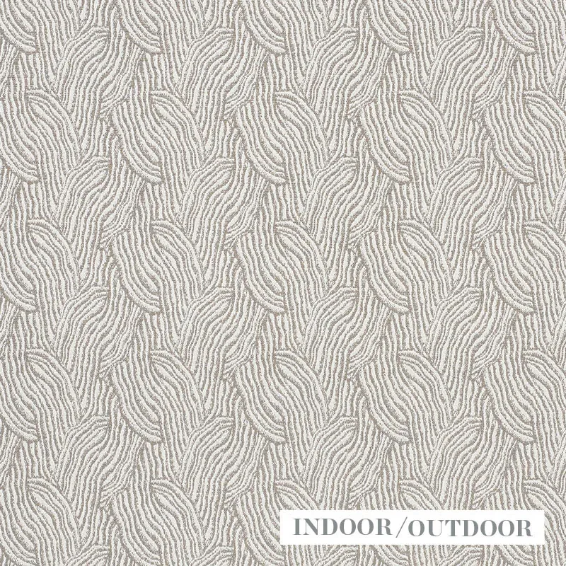 STRATA INDOOR/OUTDOOR fabric STONE color by Schumacher