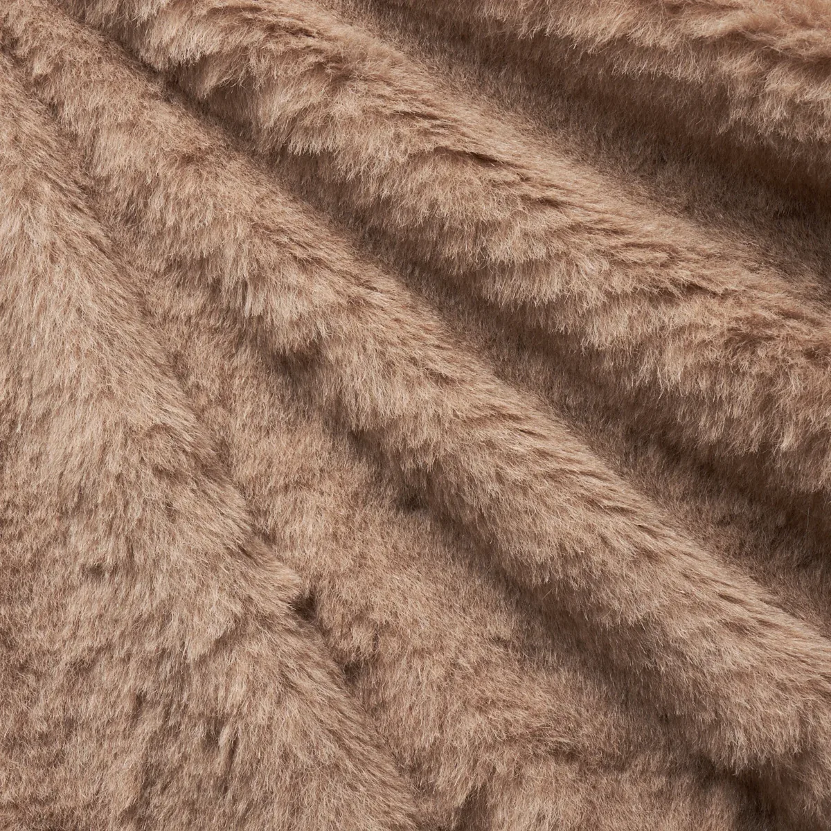 STRATTON FAUX FUR fabric FAWN color by Schumacher