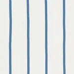 STRIPE APPLIQUÉ SHEER fabric BLUE color by Schumacher