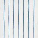 STRIPE APPLIQUÉ SHEER fabric BLUE color by Schumacher