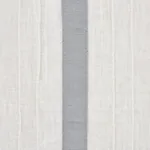 STRIPE APPLIQUÉ SHEER fabric GREY color by Schumacher