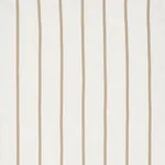 STRIPE APPLIQUÉ SHEER fabric TAN color by Schumacher