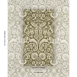 SUFFOLK DAMASK Fabric – OLIVE | Schumacher | Wallpaper Twins SUFFOLK DAMASK fabric OLIVE color by Schumacher