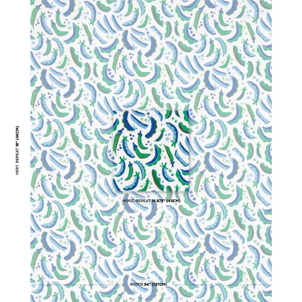SUGAR ANN INDOOR/OUTDOOR Fabric – FRENCH BLUE | Schumacher | SUGAR ANN INDOOR/OUTDOOR fabric FRENCH BLUE color by Schumacher
