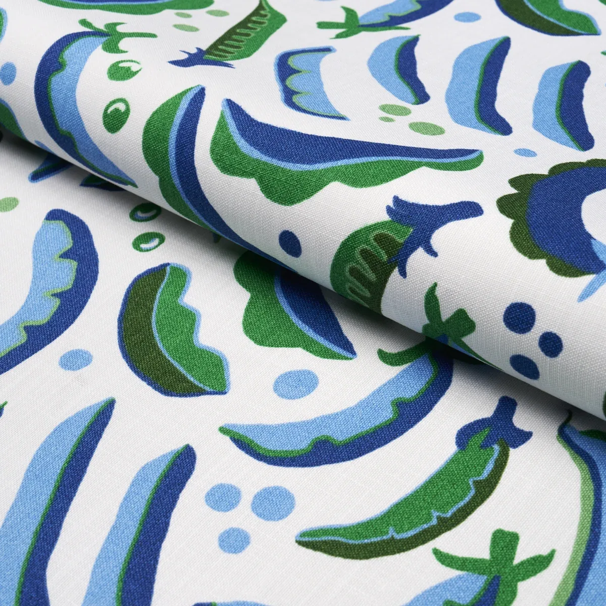 SUGAR ANN INDOOR/OUTDOOR Fabric – FRENCH BLUE | Schumacher | SUGAR ANN INDOOR/OUTDOOR fabric FRENCH BLUE color by Schumacher