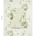 SUMMER HYDRANGEA Fabric – CELADON | Schumacher | Wallpaper T SUMMER HYDRANGEA fabric CELADON color by Schumacher