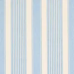 SUMMERVILLE LINEN STRIPE fabric SKY color by Schumacher