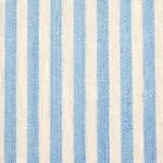 SUMMERVILLE LINEN STRIPE fabric SKY color by Schumacher