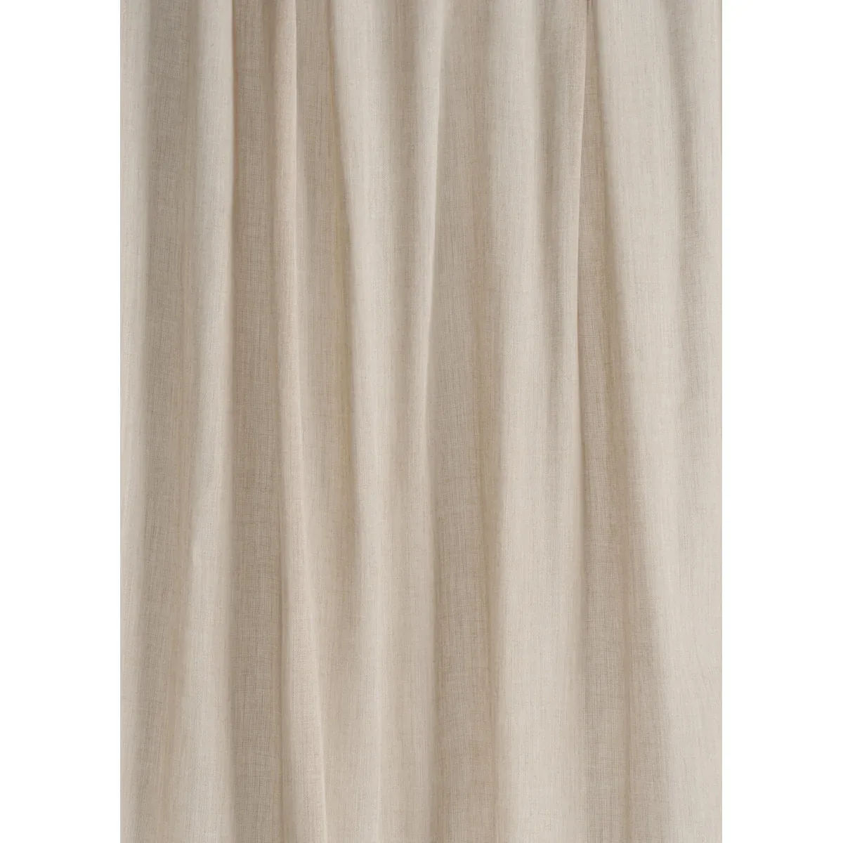 SUMMIT SHEER fabric FLAX color by Schumacher