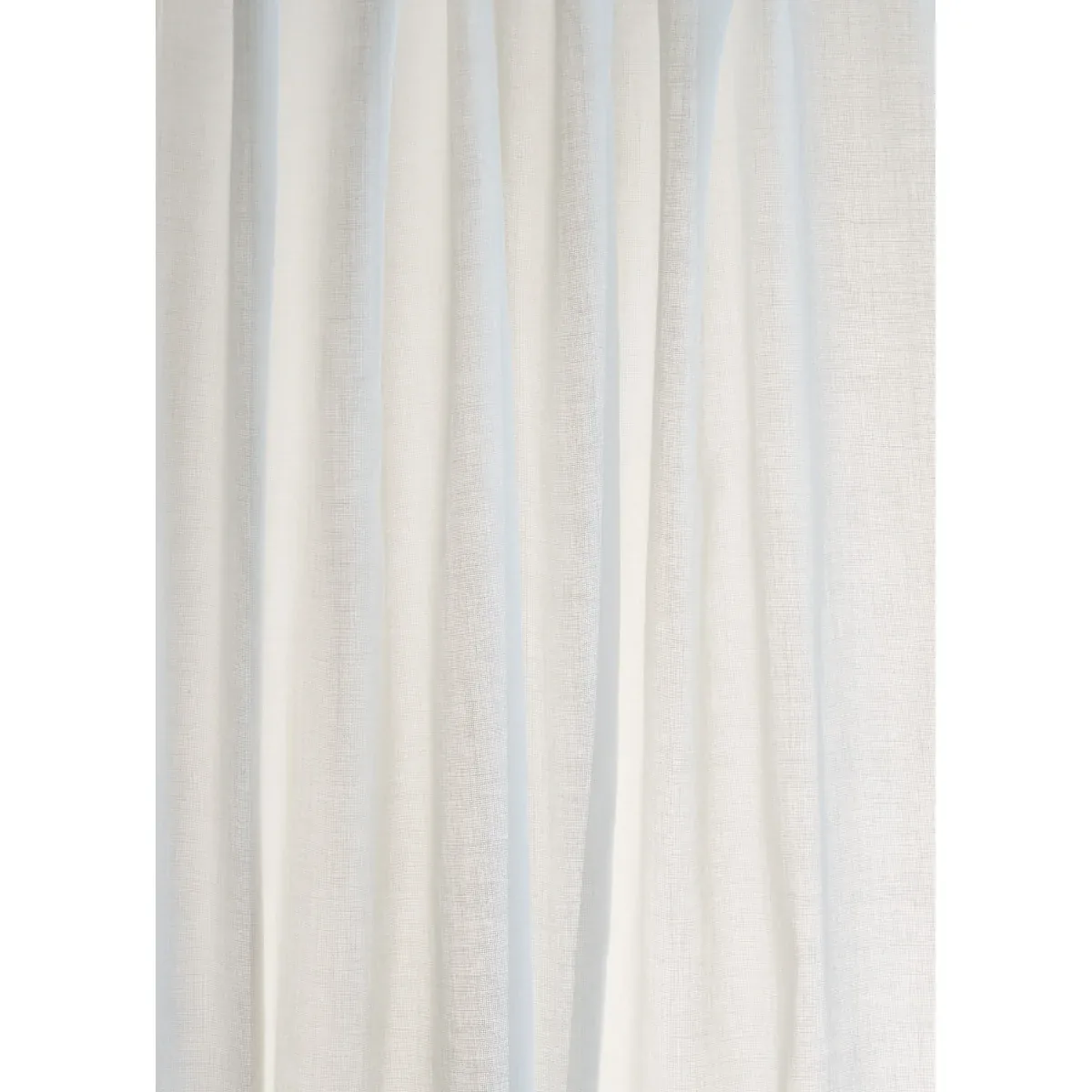 SUMMIT SHEER fabric WHITE color by Schumacher