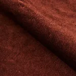 SUMPTUOUS SILK WOOL VELVET fabric MAHOGANY color by Schumacher