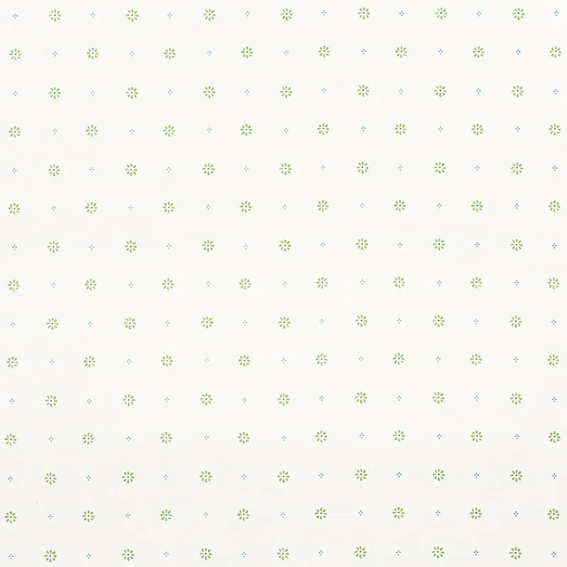SUNA FLORAL Fabric – GREEN | Schumacher | Wallpaper Twins SUNA FLORAL fabric GREEN color by Schumacher
