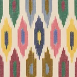 SUNARA IKAT Fabric – CONFETTI | Schumacher | Wallpaper Twins SUNARA IKAT fabric CONFETTI color by Schumacher