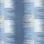 SUNBURST STRIPE EMBROIDERY fabric BLUES color by Schumacher