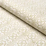 SUNDA HAND BLOCKED PRINT fabric NEUTRAL color by Schumacher
