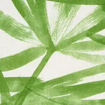 SUNLIT PALM LINEN fabric GREEN color by Schumacher