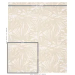 SUNLIT PALM LINEN Fabric – SAND | Schumacher | Wallpaper Twi SUNLIT PALM LINEN fabric SAND color by Schumacher