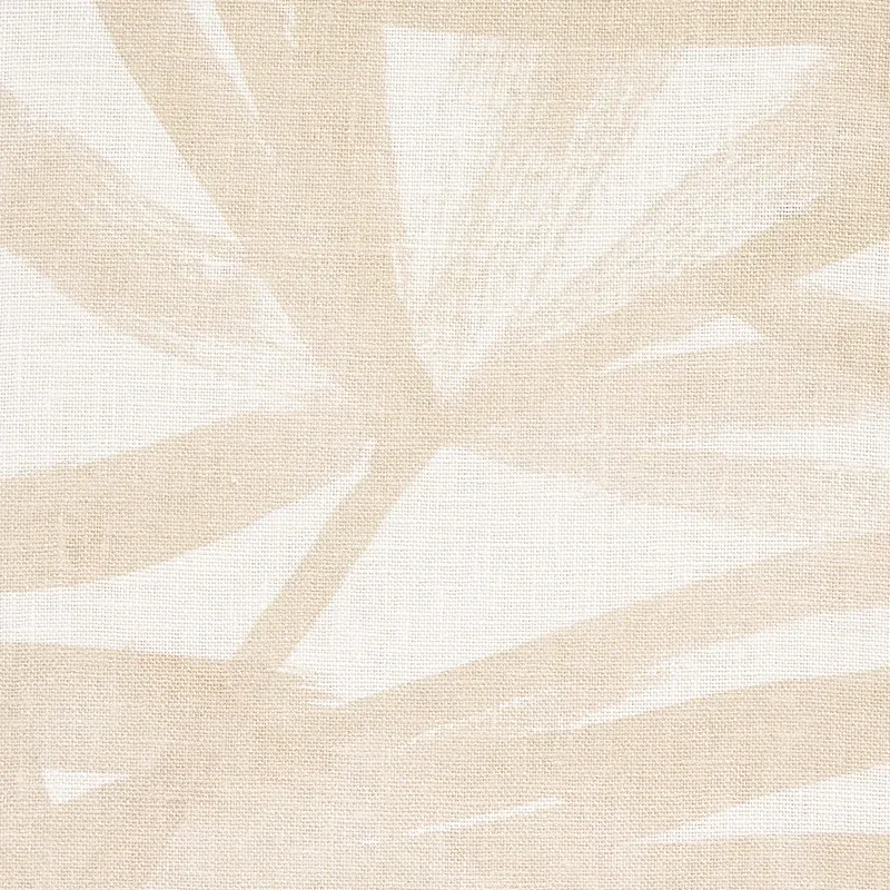 SUNLIT PALM LINEN Fabric – SAND | Schumacher | Wallpaper Twi SUNLIT PALM LINEN fabric SAND color by Schumacher