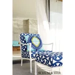 SUPER PARADISE PRINT fabric DRIFTWOOD color by Schumacher