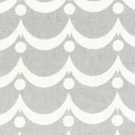 SWAG fabric DOVE color by Schumacher
