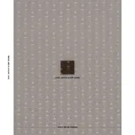 SWANSON SCALLOP fabric CARBON color by Schumacher