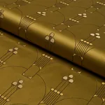 SWANSON SCALLOP fabric OLIVE color by Schumacher
