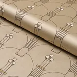 SWANSON SCALLOP fabric PEWTER color by Schumacher