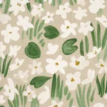 SWEET VIOLETTE INDOOR/OUTDOOR fabric NEUTRAL color by Schumacher