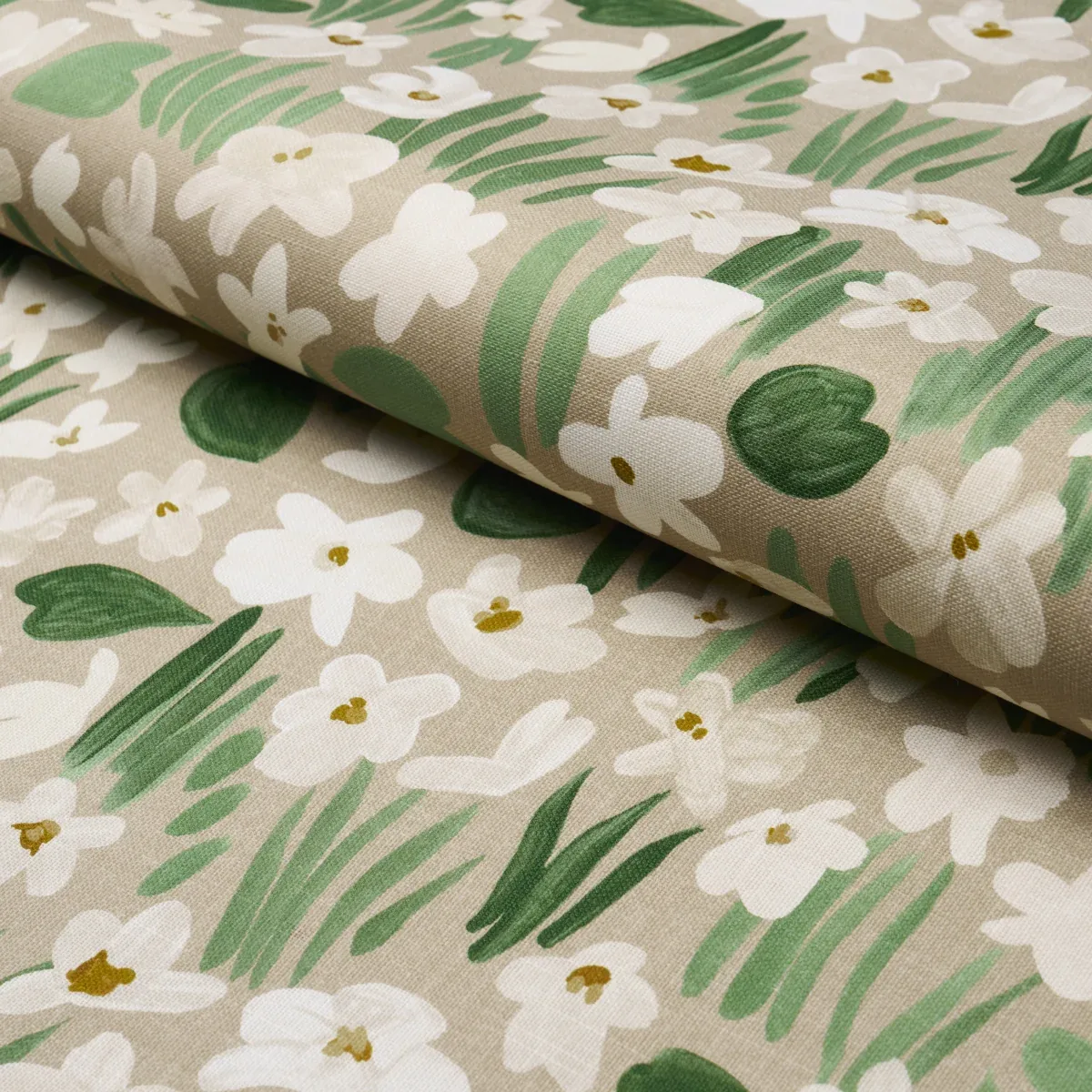 SWEET VIOLETTE INDOOR/OUTDOOR fabric NEUTRAL color by Schumacher
