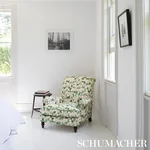 SWEET VIOLETTE INDOOR/OUTDOOR fabric NEUTRAL color by Schumacher