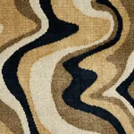 SWIRL VELVET Fabric – NEUTRAL | Schumacher | Wallpaper Twins SWIRL VELVET fabric NEUTRAL color by Schumacher