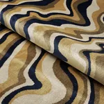 SWIRL VELVET Fabric – NEUTRAL | Schumacher | Wallpaper Twins SWIRL VELVET fabric NEUTRAL color by Schumacher