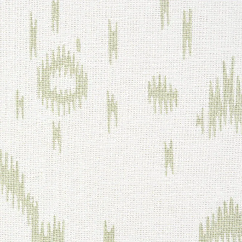 TABITHA fabric SAGE GREEN color by Schumacher
