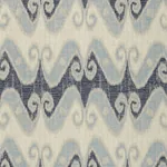 TALI WEAVE Fabric – INDIGO | Schumacher | Wallpaper Twins TALI WEAVE fabric INDIGO color by Schumacher
