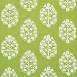 TALITHA EMBROIDERY fabric LEAF color by Schumacher