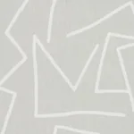 TANGENT PRINT Fabric – GREY | Schumacher | Wallpaper Twins TANGENT PRINT fabric GREY color by Schumacher