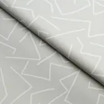 TANGENT PRINT Fabric – GREY | Schumacher | Wallpaper Twins TANGENT PRINT fabric GREY color by Schumacher